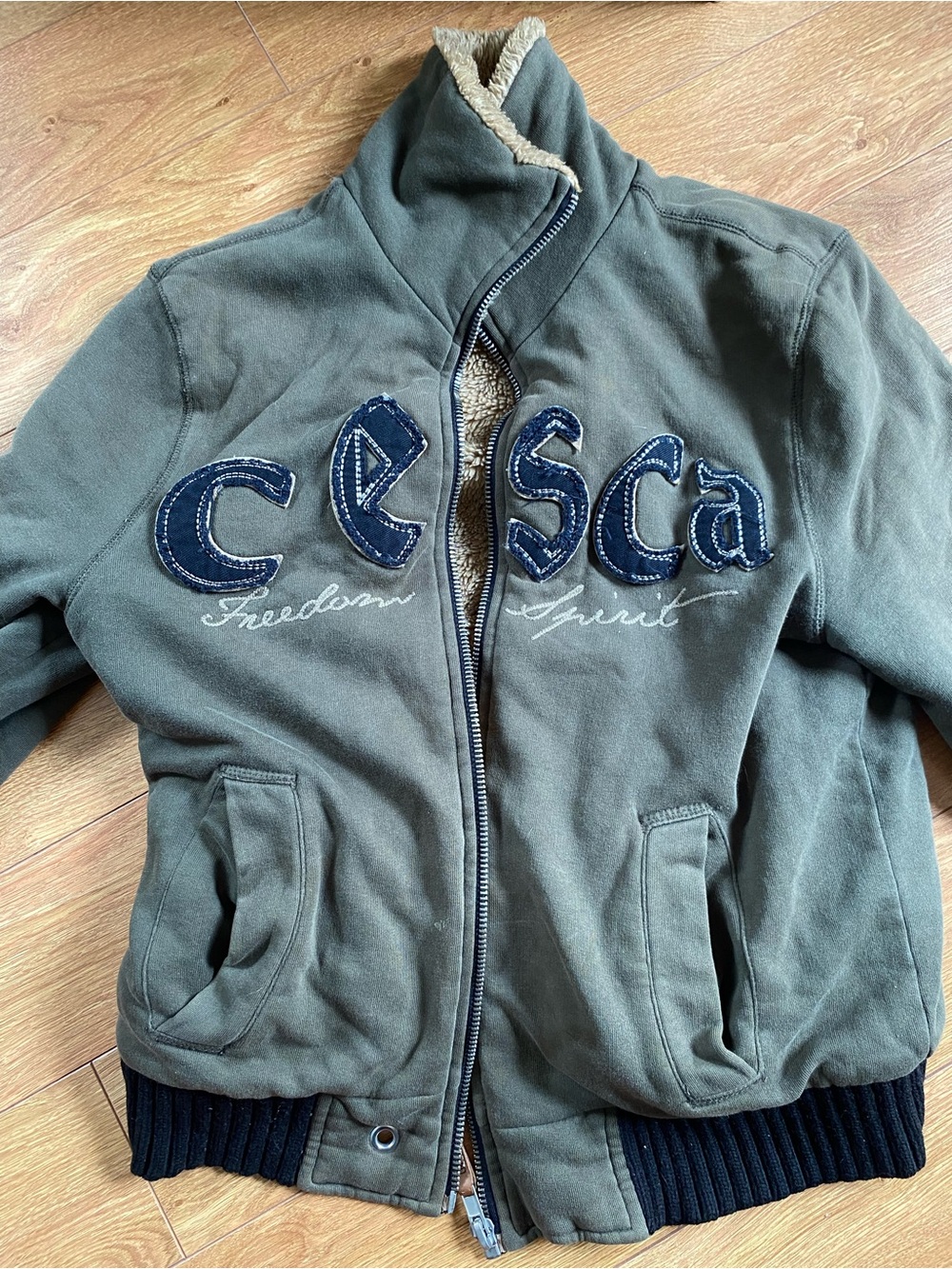 Mens Cesca sweater jacket XL